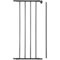 BabyDan Flex & Configure Hearth Gate Extension - Black Metal, 33cm