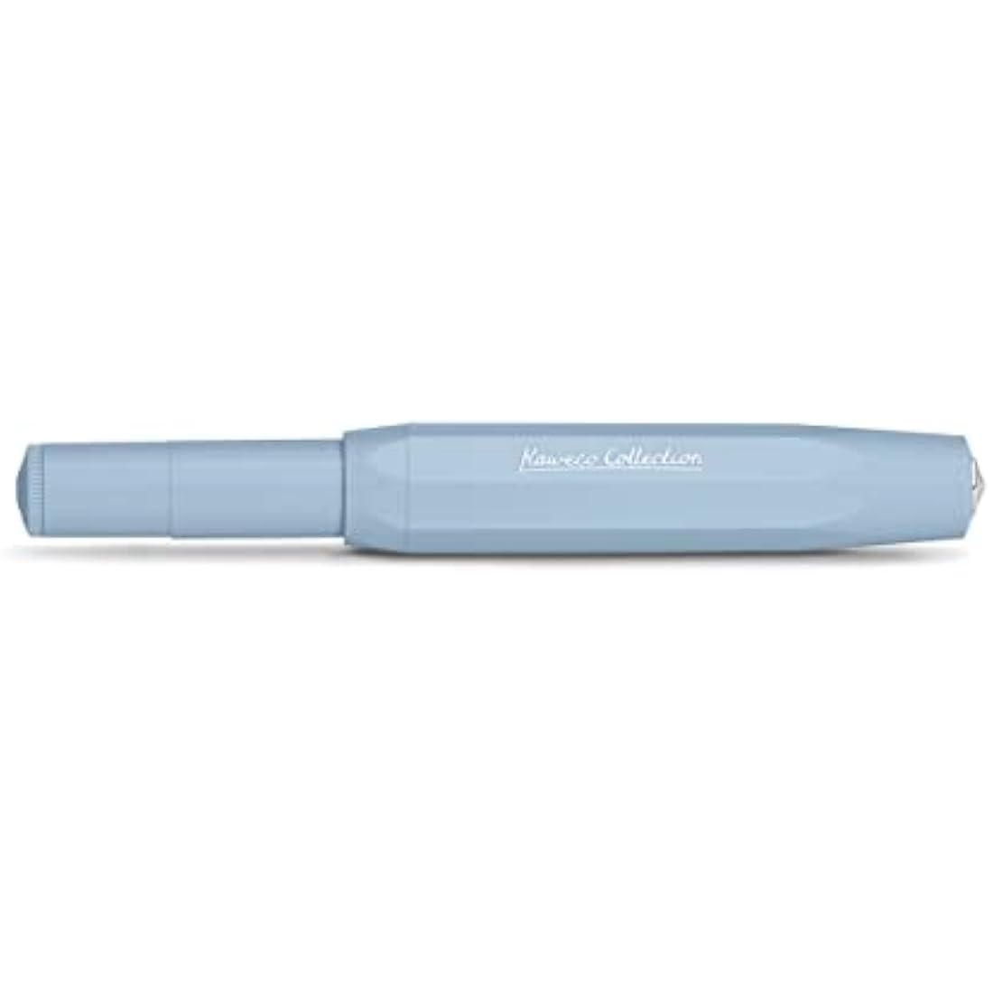 Kaweco Sport Fountain Pen - Mellow Blue - Broad Steel Nib Pocket Pen