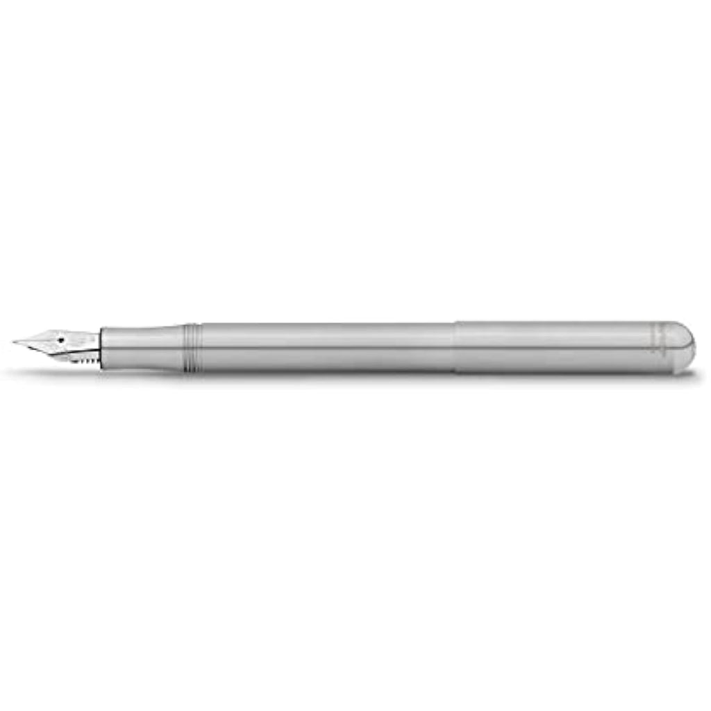 Kaweco Liliput Fountain Pen – Stainless Steel Pocket Pen – Extra Fine Nib