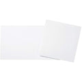 Craft UK 40 White Blank Cards & Envelopes | 300 GSM 6x6 Card Blanks