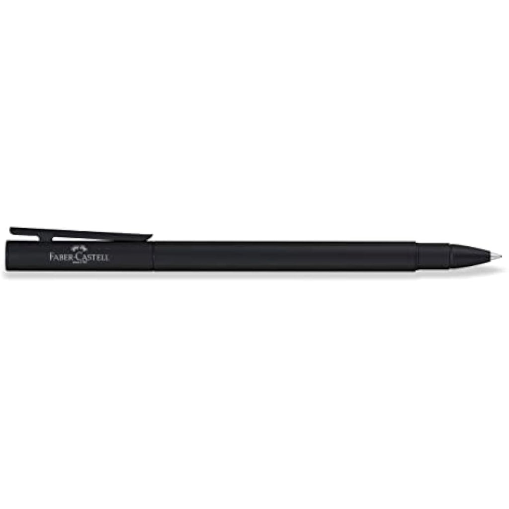 Faber-Castell Neo Slim Rollerball Pen – Black Lacquered Metal