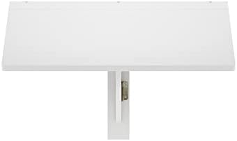 Furinno Hermite Wall-Mounted Folding Table | Space-Saving Modern Desk