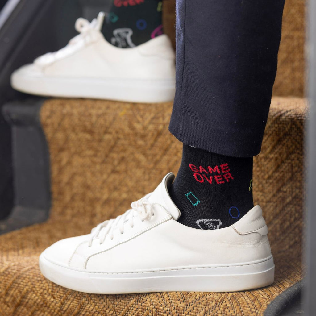 Swole Panda Gamer Bamboo Socks – Breathable Novelty Gaming Apparel