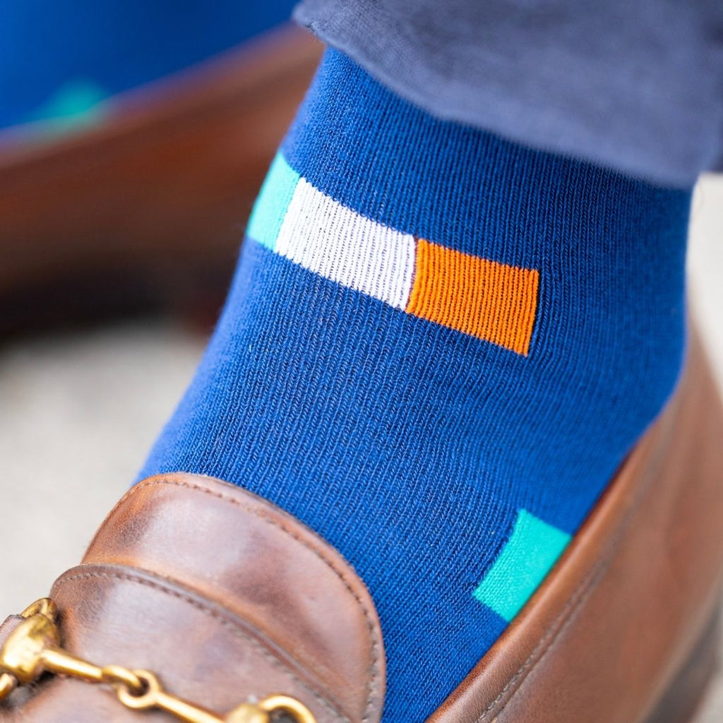 Swole Panda Irish Flag Bamboo Socks – Sustainable Tricolour Design