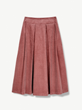 No More Nobody Valery High-Waisted Corduroy Maxi Skirt with Pockets