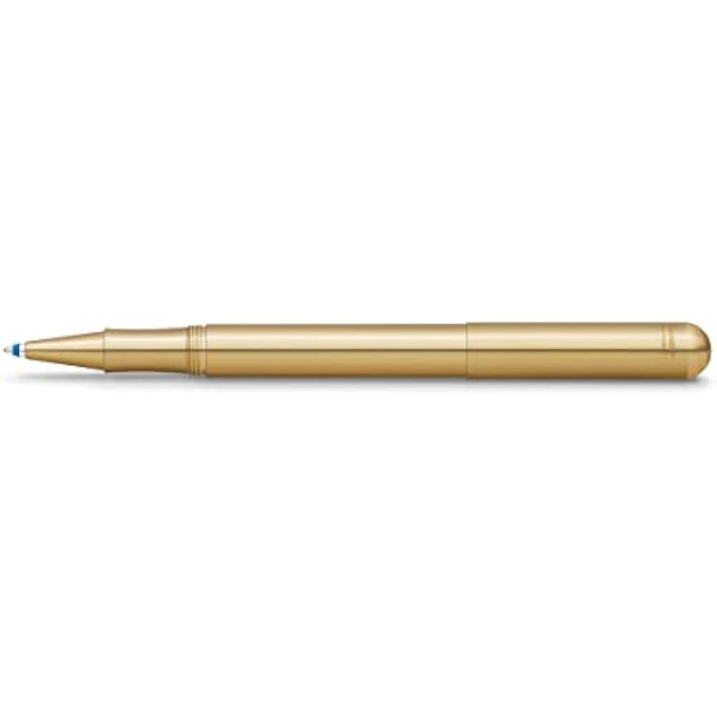 Kaweco Liliput Brass Ballpoint Pen – Minimalist Pocket Pen with Cap