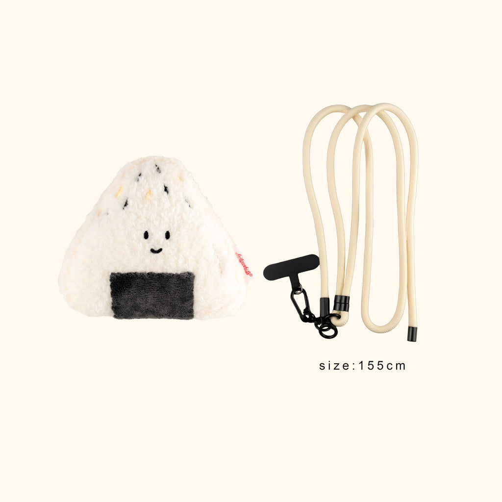 LuLuFun Studio Plush Onigiri Mini Bag | Cute Kawaii Crossbody Purse
