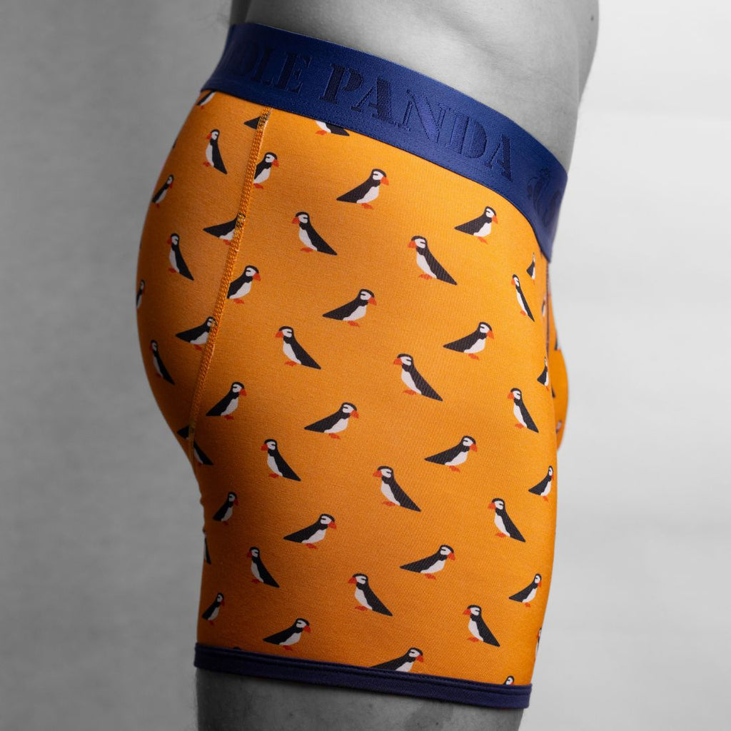 Swole Panda Bamboo Boxers – Breathable Anti-Chafe Men's Underwear