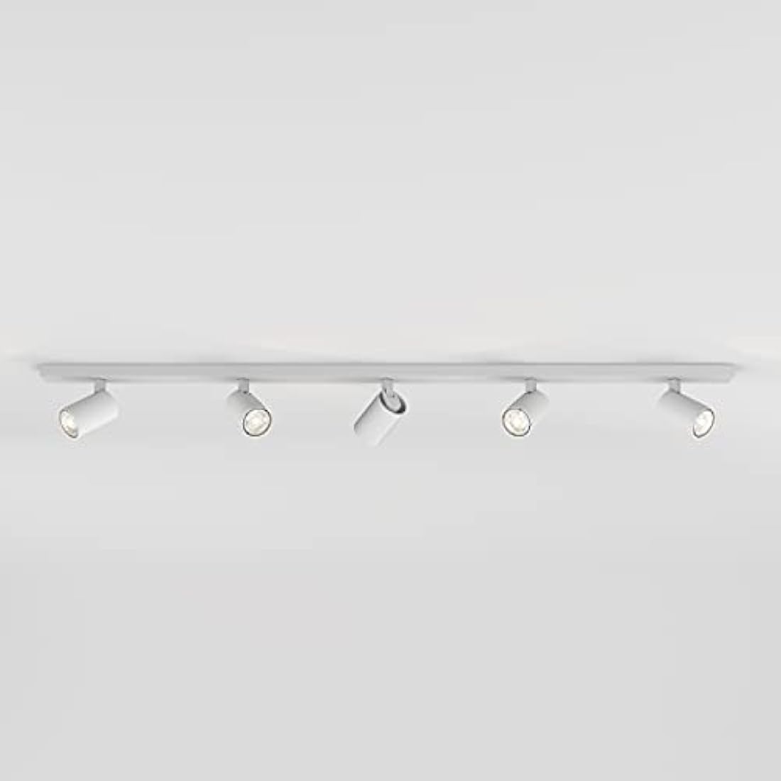 Astro Ascoli 5-Bar Ceiling Spotlight | Textured White GU10 Indoor Light