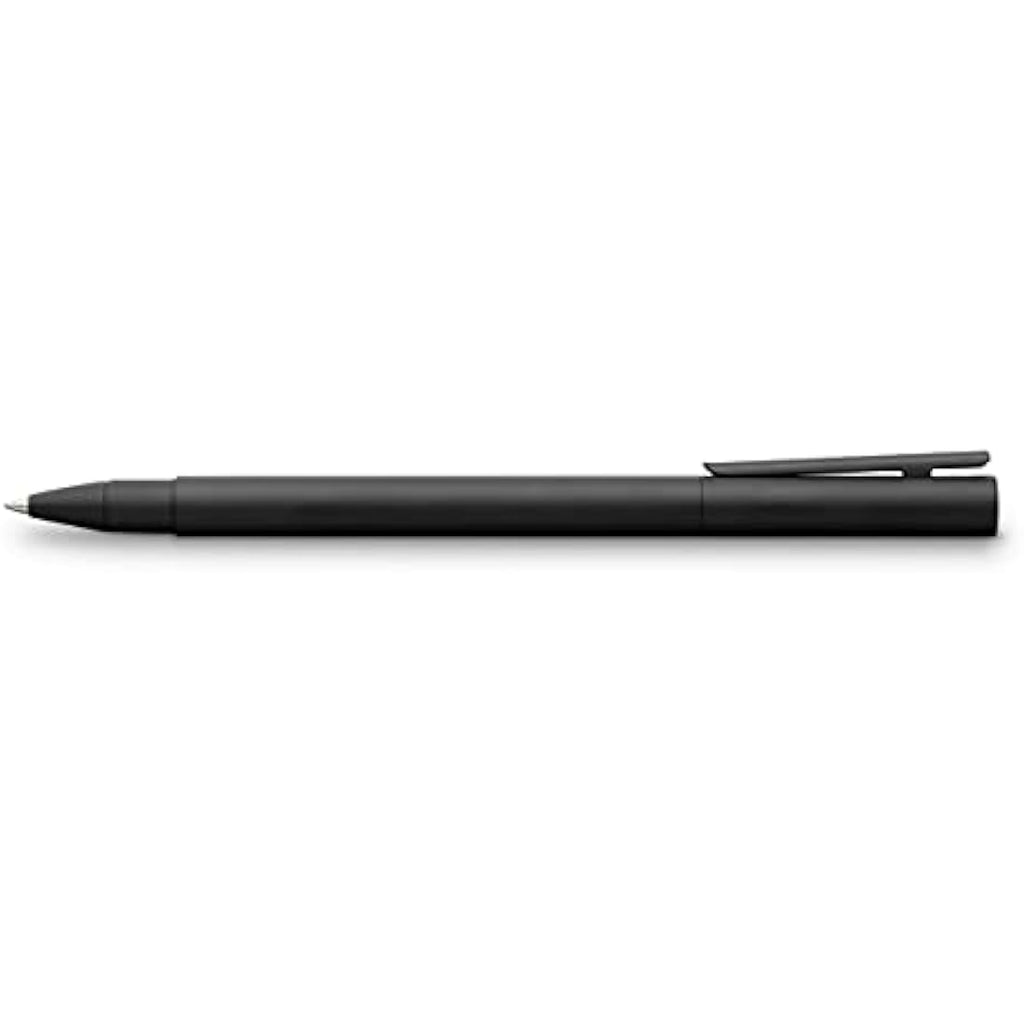 Faber-Castell Neo Slim Rollerball Pen – Black Lacquered Metal