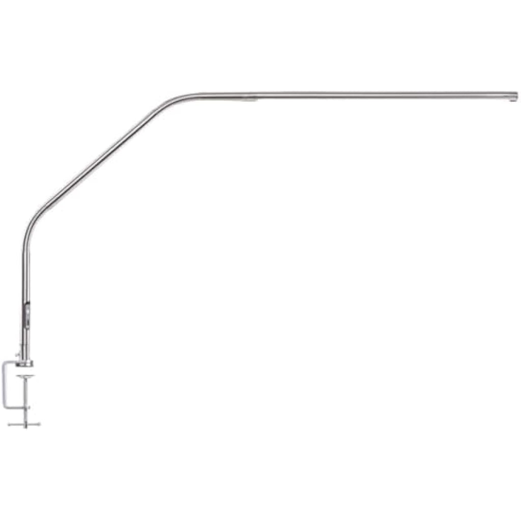 Daylight Slimline 4 LED Table Lamp - Brushed Steel Task Light with USB-C