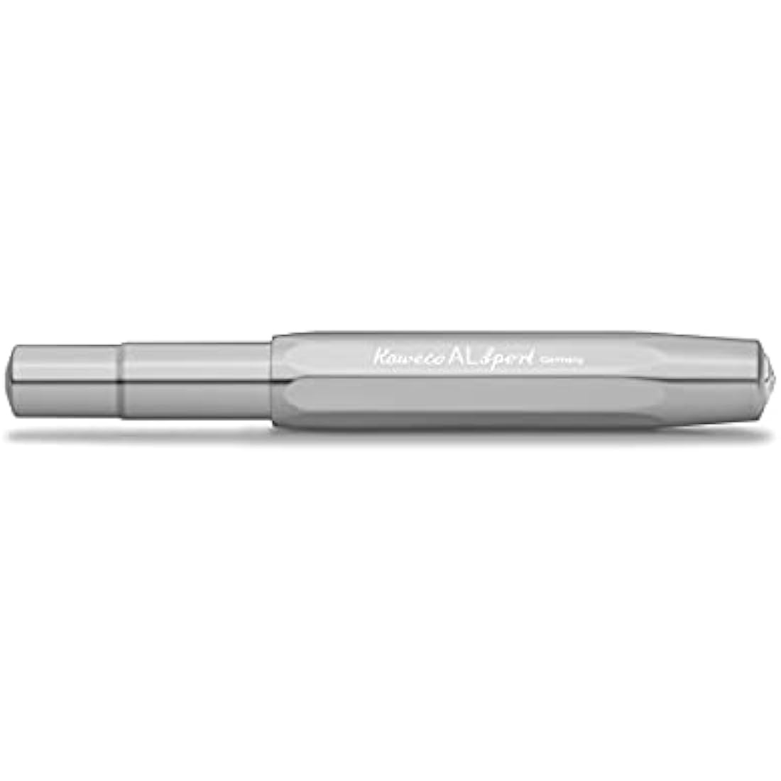 Kaweco AL Sport Fountain Pen – Raw Aluminium – Broad Nib (B)