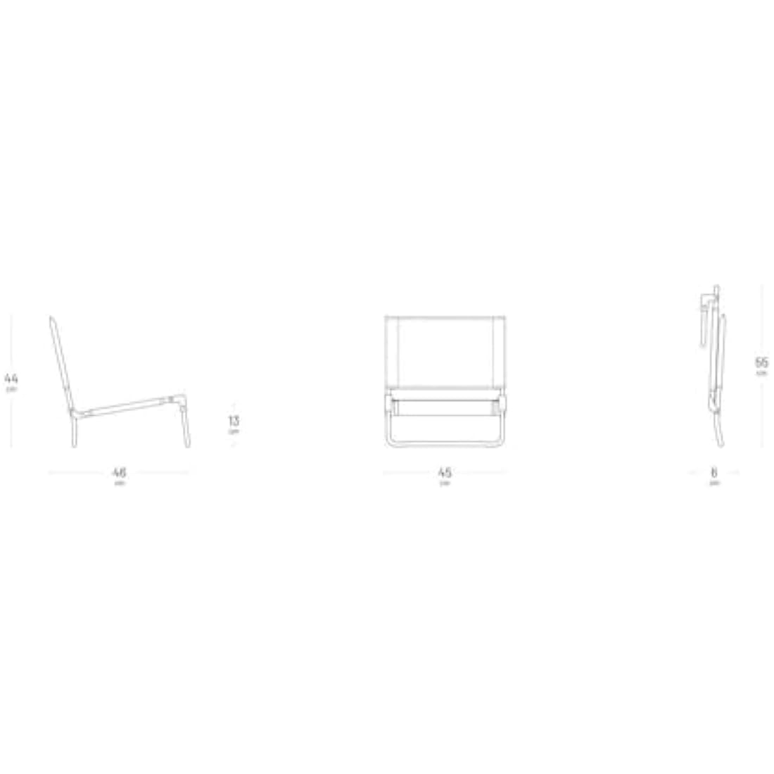 Lafuma Mobilier CB II Folding Low Beach Chair – Batyline Ocean II