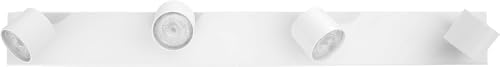 Philips Star WarmGlow Dimmable LED Spotlight | 4-Light White Ceiling Lamp
