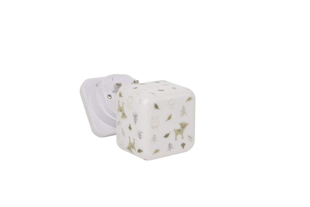 Cloud B Cube B Portable Nightlight - Forest