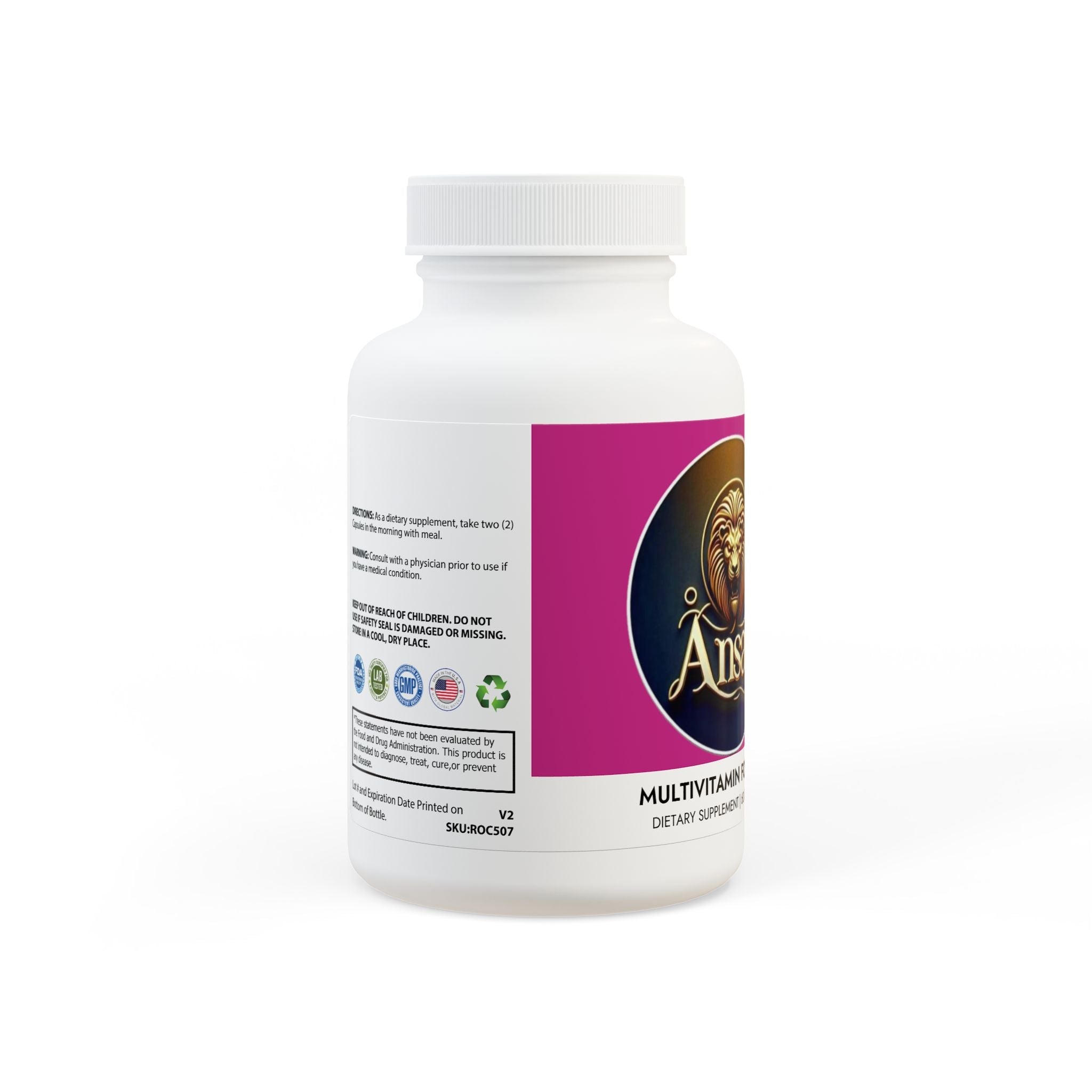 Multivitamin for Men Supplement (60 Capsules)