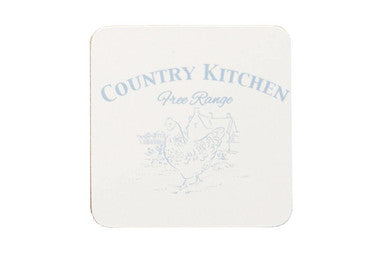 Orsina Country Kitchen Cork Placemats – Set of 4 Pastoral Hen Design