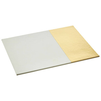 Orsina Geome White and Gold Placemats – Heat-Resistant Set of 4