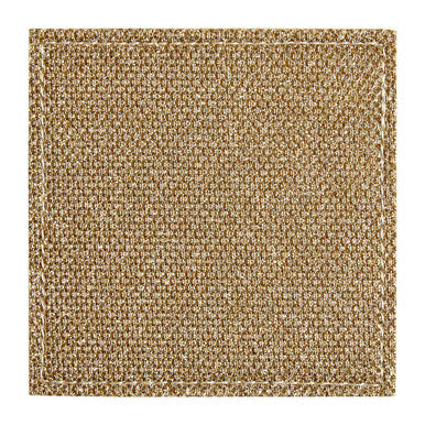 Orsina Geome Gold Glitter Coasters – Set of 4 Modern Table Protectors