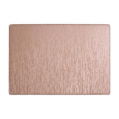 Orsina Knightsbridge Gold Rectangular Placemats with Pearl Fringe - Set of 4