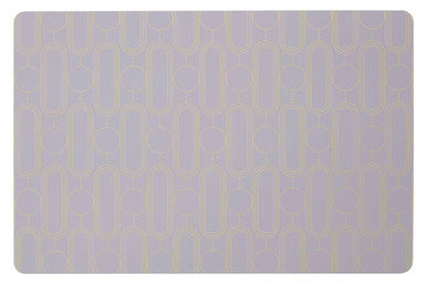 Orsina Lilac Placemats – Set of 4 Heat-Resistant Frosted Deco Mats