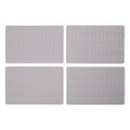 Orsina Lilac Placemats – Set of 4 Heat-Resistant Frosted Deco Mats