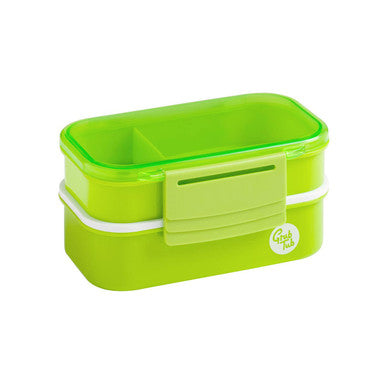 Orsina Green Lunch Box with Cutlery – Durable Meal Prep Container