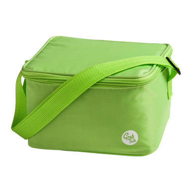 Orsina Grub Tub Green Lunch Box Set with Insulated Bag | Leakproof