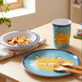 Orsina Mimo Kids Felix Fox Dinner Set | 3-Piece Woodland Tableware