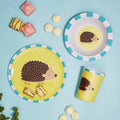 Orsina Mimo Kids Harry Hedgehog Dinner Set | 3-Piece Toddler Tableware