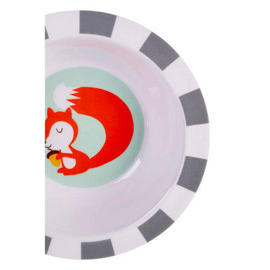 Orsina Mimo Kids Susie Squirrel Dinner Set | 3-Piece Toddler Tableware