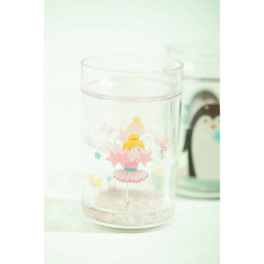 Orsina Bella Ballerina Kids Drinking Cup – 200ml Glitter Tumbler