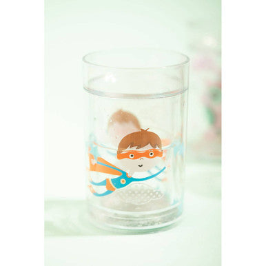 Orsina Super Rupert Kids Drinking Cup – Glitter Sparkle Tumbler, 200ml
