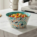 Orsina Mimo Terrazzo Bowl – Pastel Green Modern Cereal & Salad Bowl