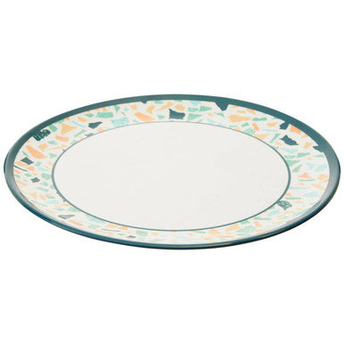 Orsina Mimo Terrazzo Dinner Plate – Pastel White Speckled Tableware