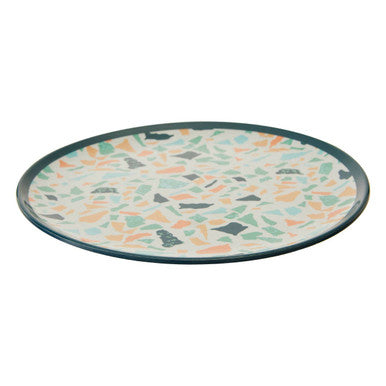 Orsina Mimo Terrazzo Side Plate – Scratch-Resistant Melamine Dish