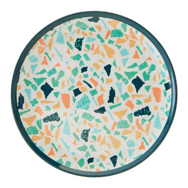 Orsina Mimo Terrazzo Side Plate – Scratch-Resistant Melamine Dish