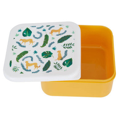 Mimo Winter Palm Lunch Boxes – 4-Piece Nestable Food Storage Set