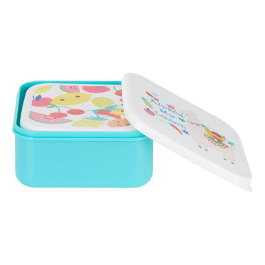 Orsina Mimo Fruity Alpaca Kids Lunch Box Set – 4 Nesting Containers