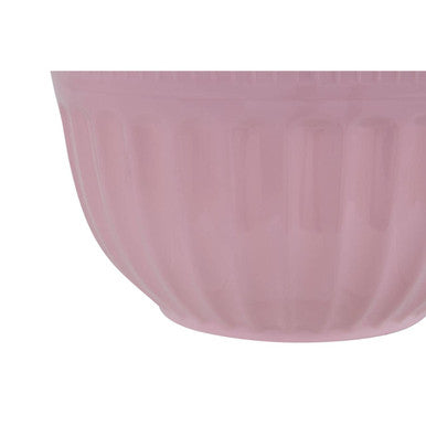 Orsina Alden Large Pink Melamine Mixing Bowl – Fluted Kitchen Prep