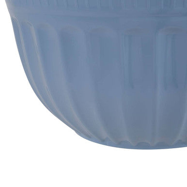 Orsina Alden Large Blue Melamine Mixing Bowl – Fluted Kitchenware
