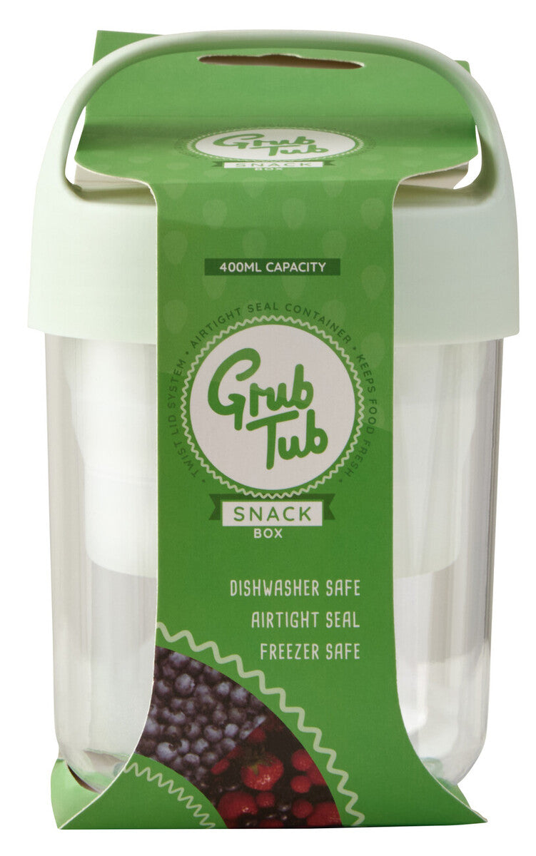 Orsina Grub Tub 2 Compartment Snack Pot – Airtight Portable Container