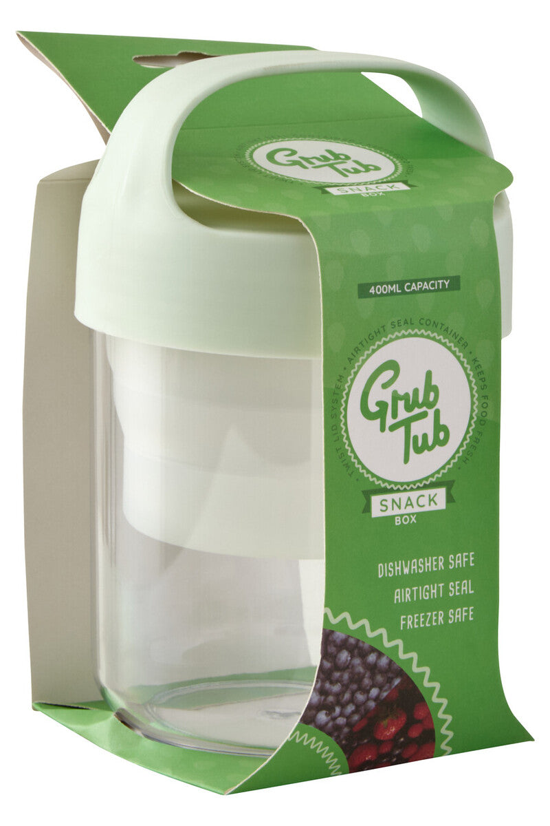 Orsina Grub Tub 2 Compartment Snack Pot – Airtight Portable Container
