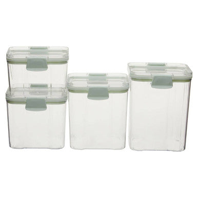 Orsina Food Storage Containers – 4-Piece Airtight Stackable Grub Tub Set