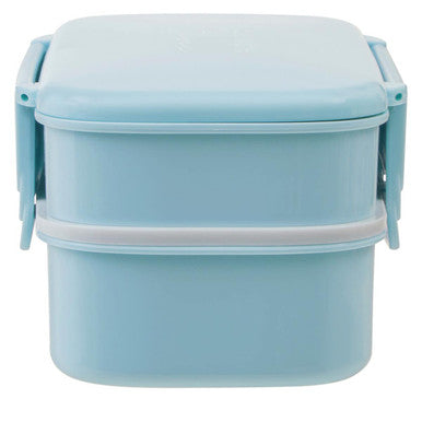 Orsina Light Blue Bento Lunch Box with 5 Compartments and Cutlery