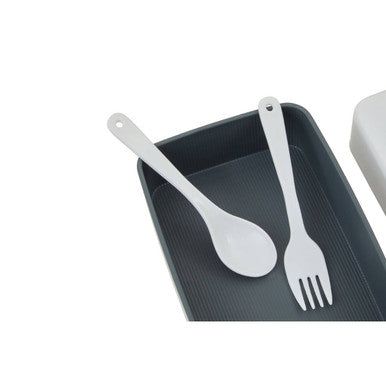 Orsina Cat Bento Lunch Box with Cutlery – 3-Tier Stackable Food Container