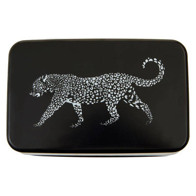 Orsina Leopard Lunch Box – 3-Tier Stackable Bento Box with Cutlery
