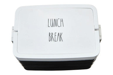 Orsina Grub Tub Bento Lunch Box with Cutlery – 3 Compartment Black