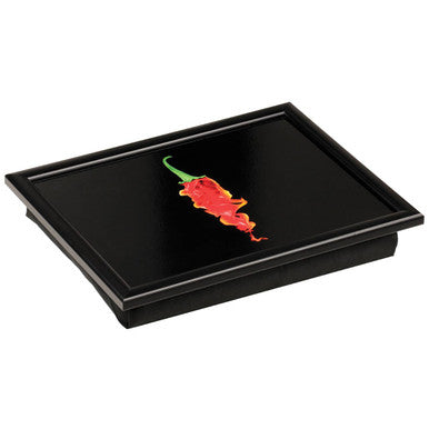 Orsina Flaming Chilli Lap Tray – Cushioned Portable Breakfast Desk