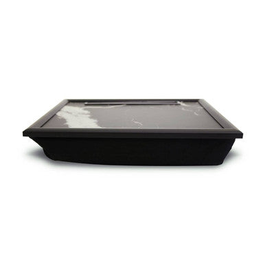 Orsina Marble Lap Tray with iPad Holder – Portable Bed Desk and Tablet Stand